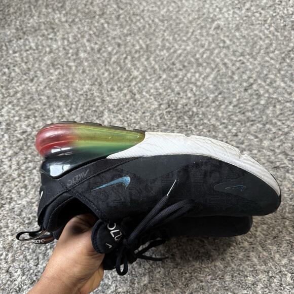 Nike Air Max 270 SE Black Laser Orange Volt Ombre Gradient Vapormax Men sz 10.5 main image 4